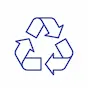 GRS recycling icon